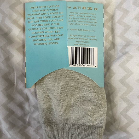 3-pack Keysocks - Knee High No Show Socks - Picture 3 of 5